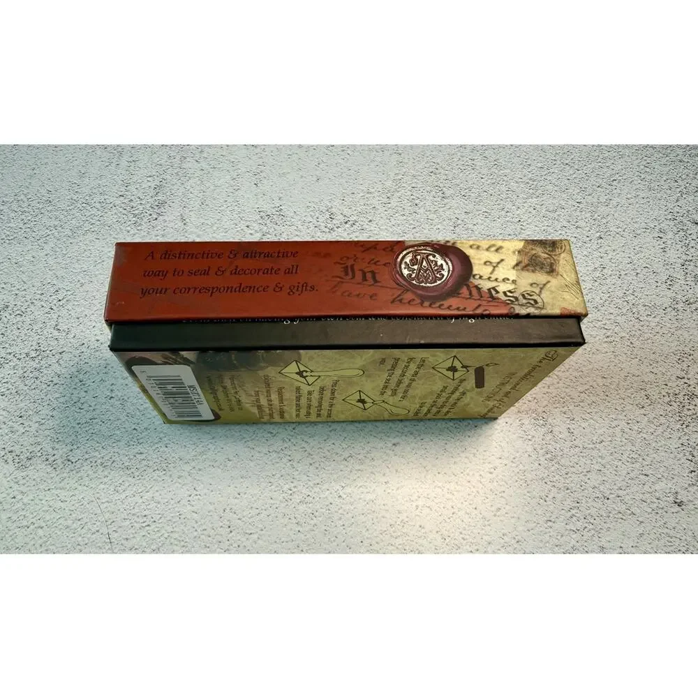 Envelope Seal Monogram “A” Initial Set With Mailable Wax New In Box England